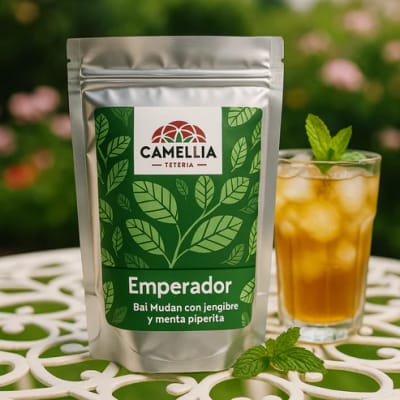 Emperador Camellia (té blanco con jengibre y menta)1