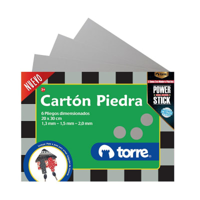 Carpeta escolar cartón piedra