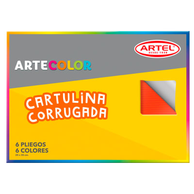 Carpeta escolar cartulina corrugada Artel1
