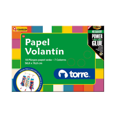 Carpeta escolar papel volantín Torre