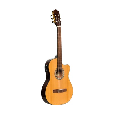 Guitarra electroacústica Stagg SCL60TCE