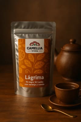 Lágrima Camellia (Té Srilanka, Naranja y Canela)1