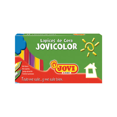 Lápices de cera 12 colores Jovi1