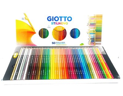 Lápices stilnovo Giotto 50 colores1