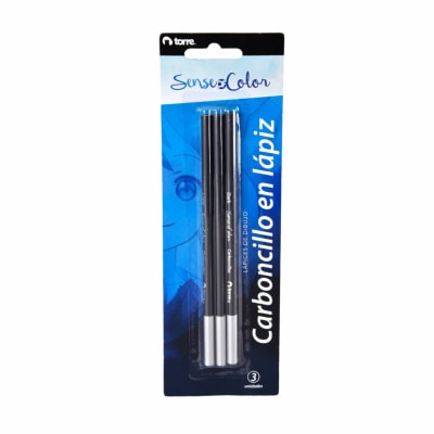 Lapiz Carbon Torre 3 unidades