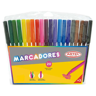 Lápices scripto 20 colores Artel