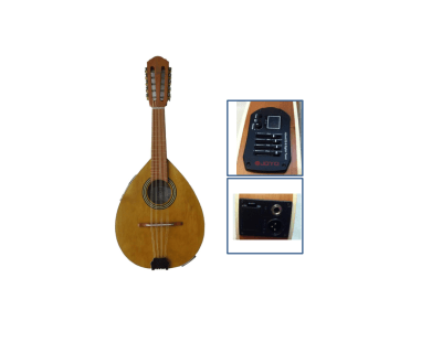 Mandolina Castellón electroacústica 10c1