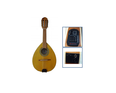 Mandolina Castellón electroacústica 8c1