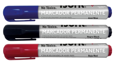 Marcador permanente punta redonda Isofit