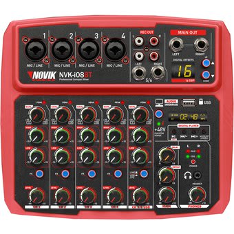 Consola mixer Novik i08BT