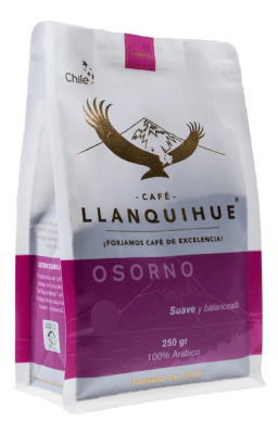 Café LLanquihue Osorno Grano Entero 250gr1