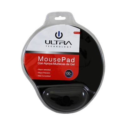Pad mouse Ultra con gel apoya muñeca1