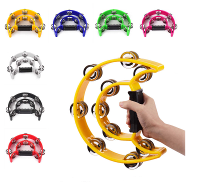 Pandero media luna doble1