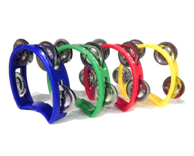 Pandero media luna para niños