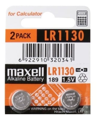 Pila Maxell LR1130 2 unidades