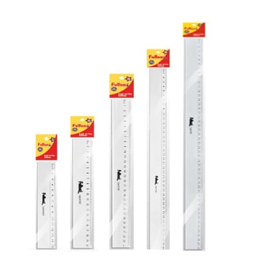 Regla acrílica biselada Fulton
