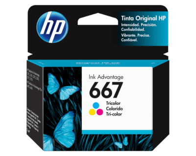 Tinta HP 667 color