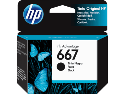 Tinta HP 667 negro1