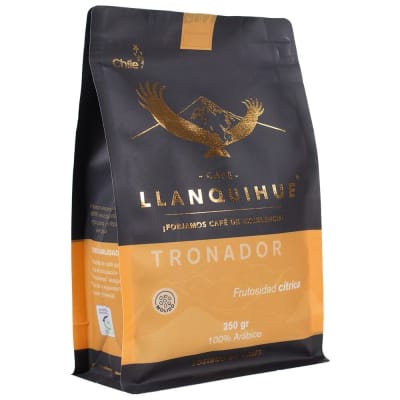 Café Llanquihue Tronador Black Grano Molido 250gr