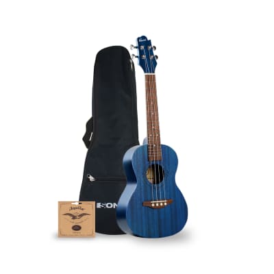 Ukelele Kauai concierto azul 8409