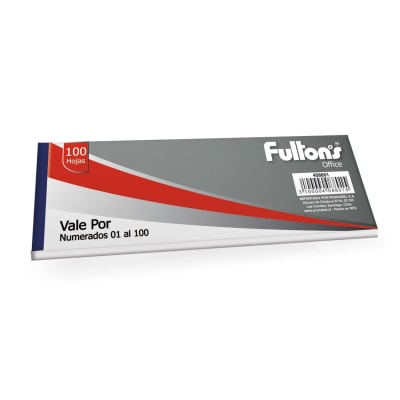 Formulario Vale Por 100hj Fultons