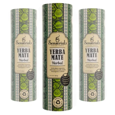 Yerba Mate Herbal Tarro 250g Sensorial1