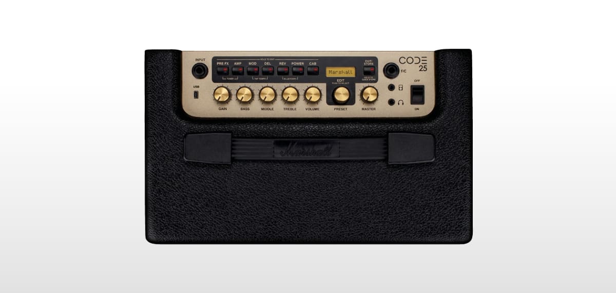 Amplificador Guitarra 25W CODE25 - Marshall2