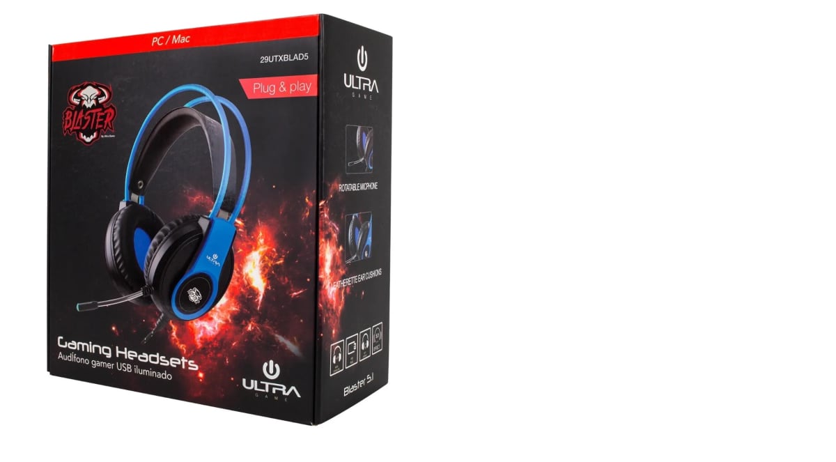 Audífono gamer  Blaster Ultra 5.12