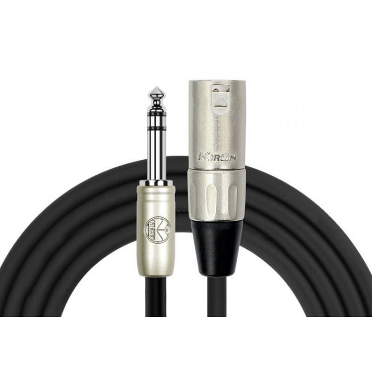 Cable XLR Macho a Plug 6.3 Stereo 6mt Kirlin 0