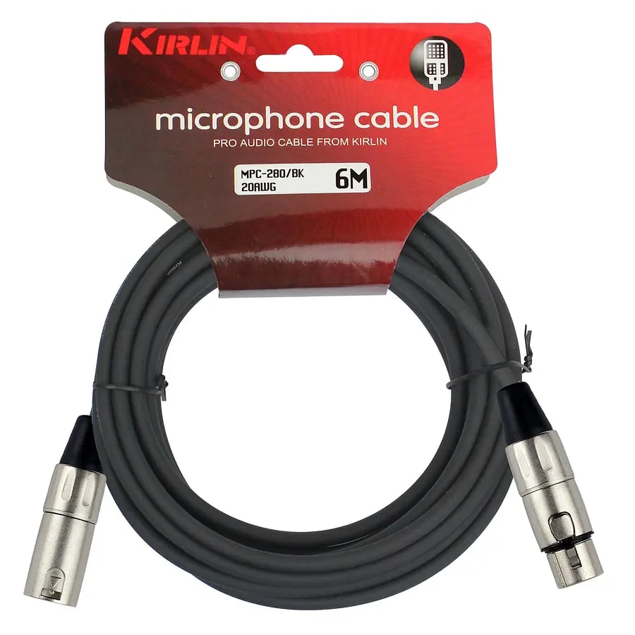 Cable XLR Kirlin MPC280 6mt 1