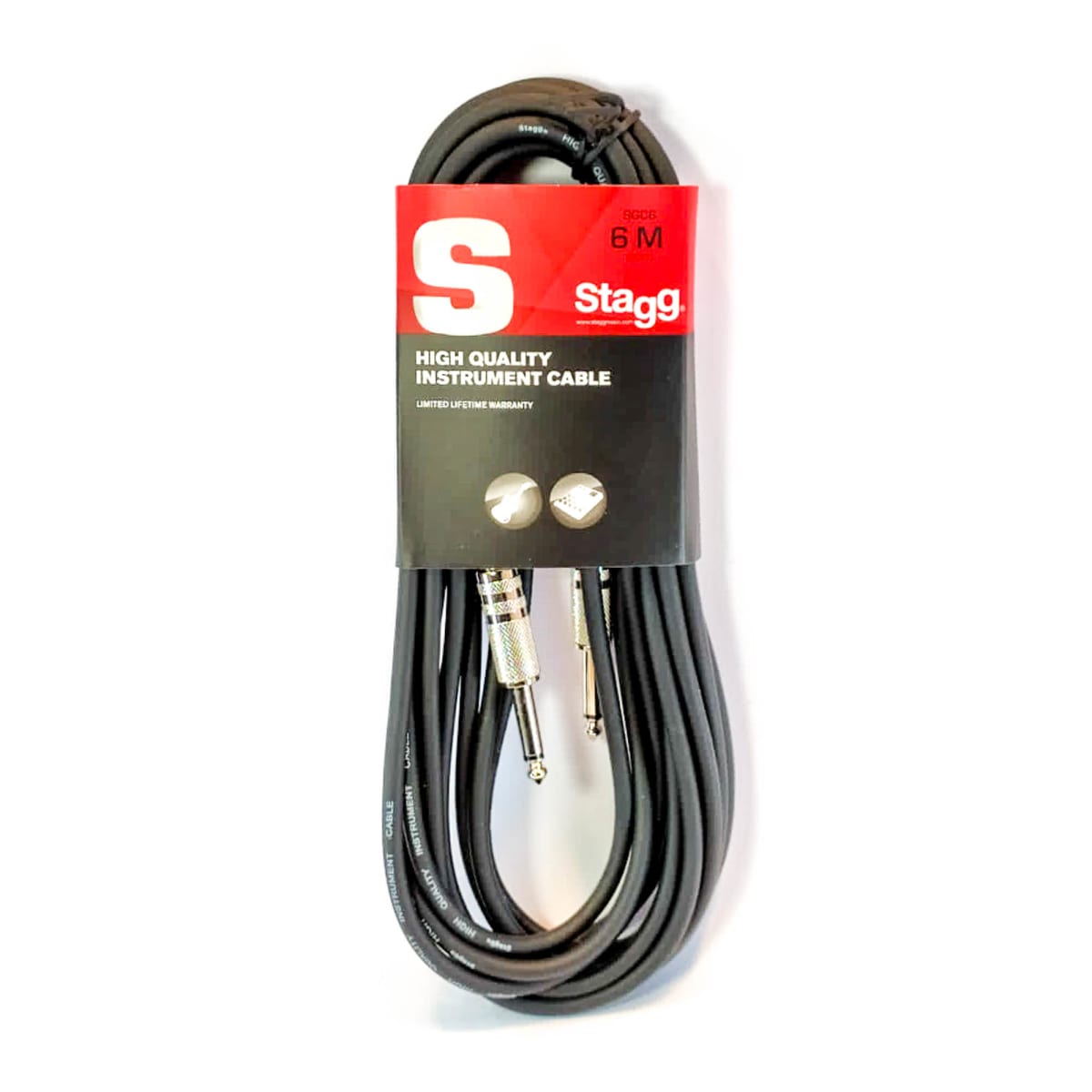 Cable para instrumento 6mt Stagg  0