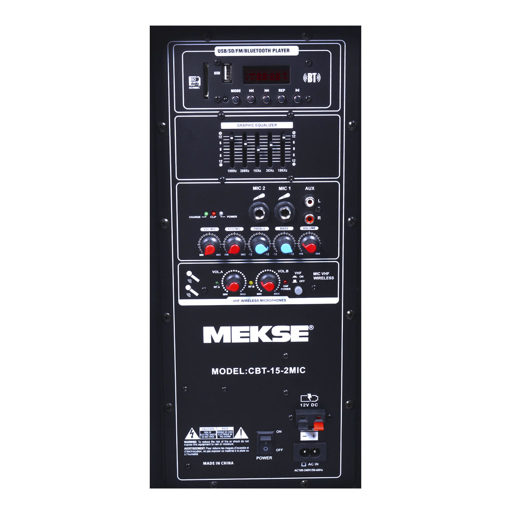 Caja Mekse Portable 15pulg - 2mic2