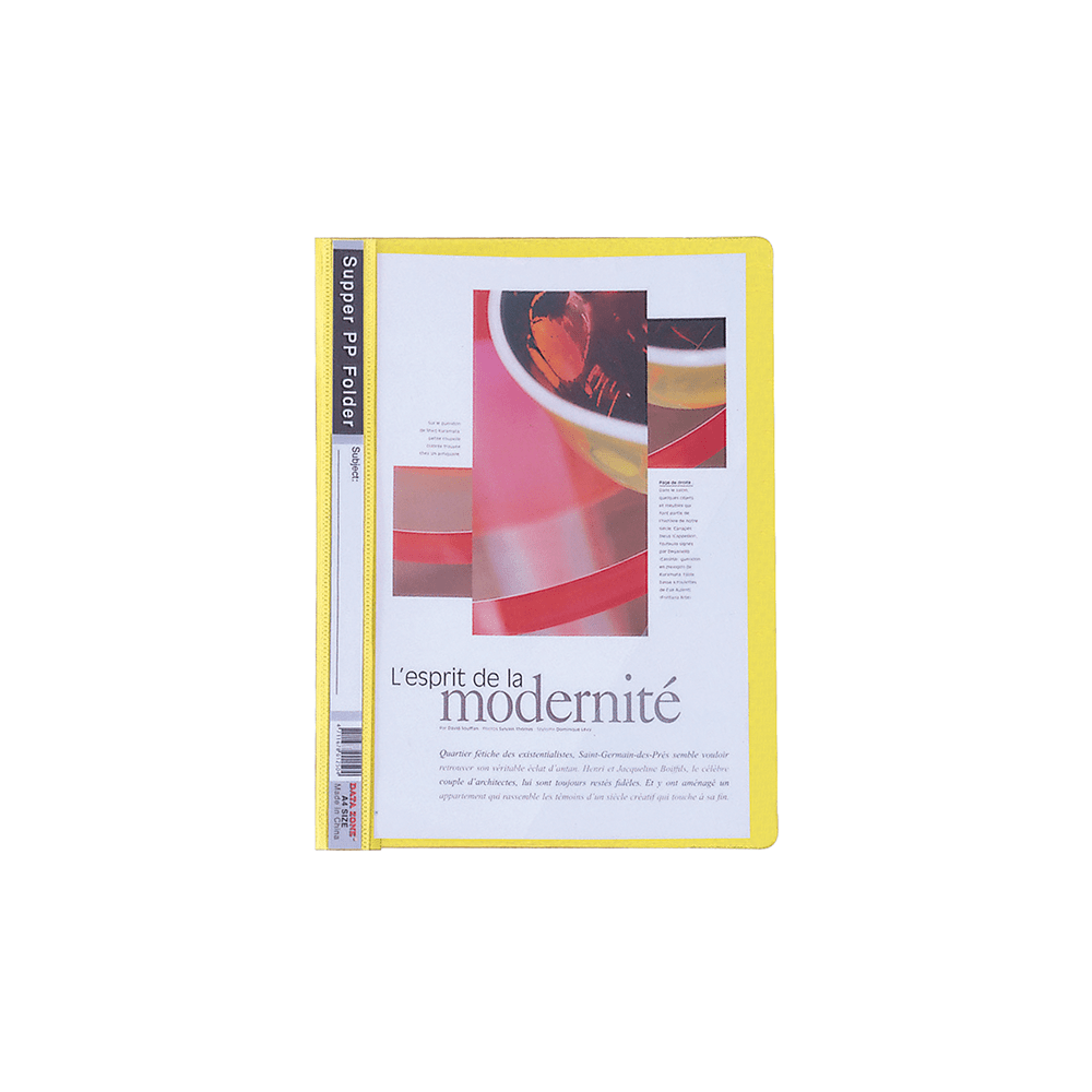 Carpeta Tapa Transparente A4 data Zone3