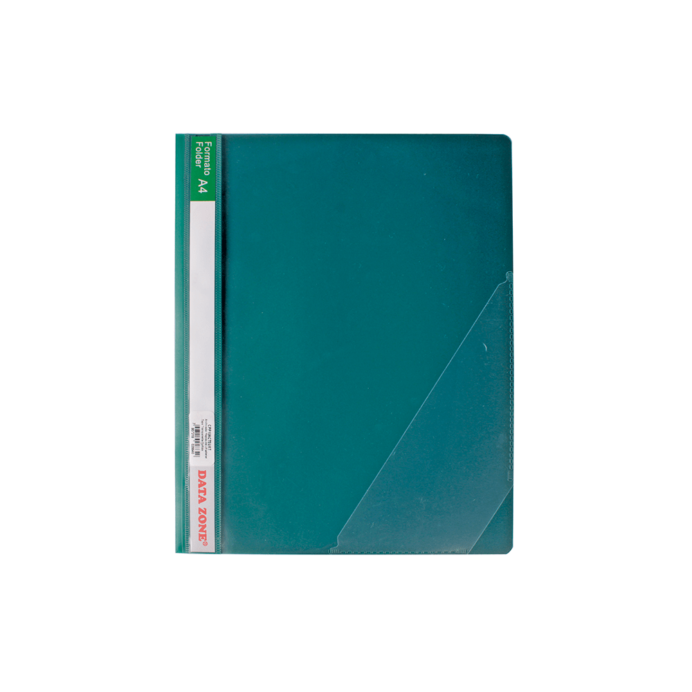 Carpeta Tapa Transparente A4 data Zone4