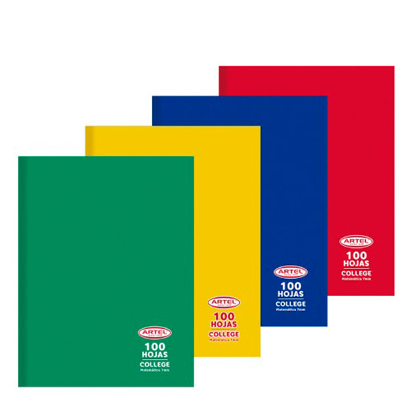 Cuaderno college croquis Artel 100hj2