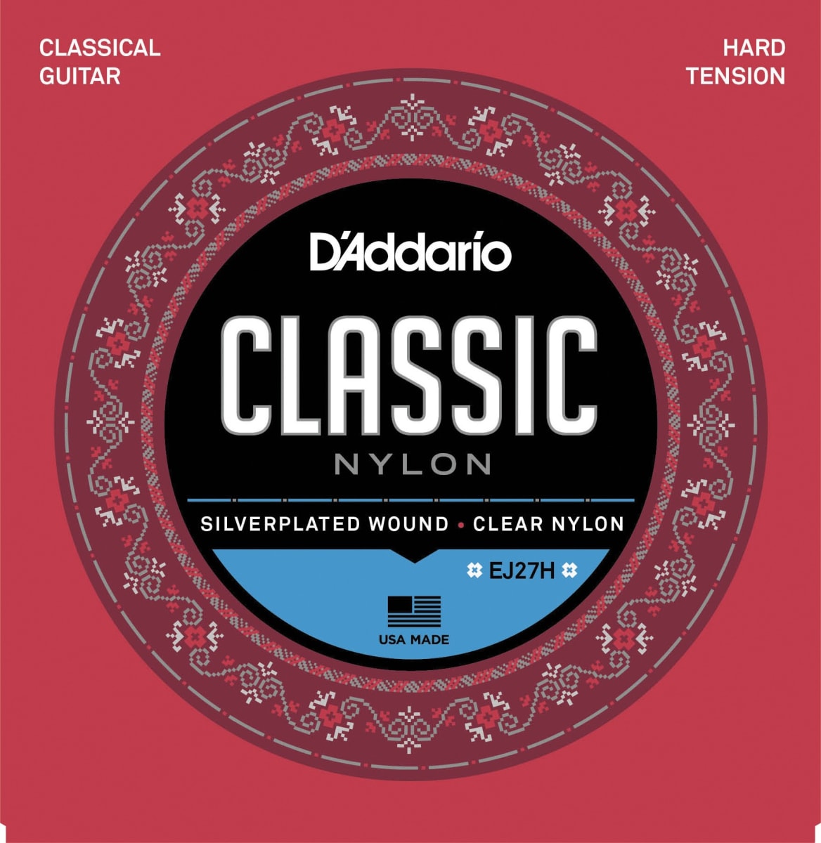 Cuerda guitarra nylon D`Addario Classic EJ27H 1