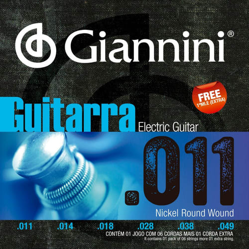 Cuerda Guitarra Eléctrica Giannini GEEGST11 1