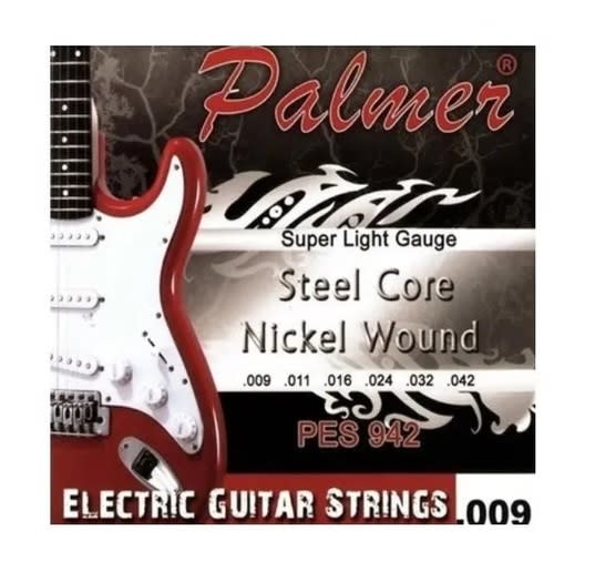 Cuerda guitarra eléctrica Palmer 9-42   1