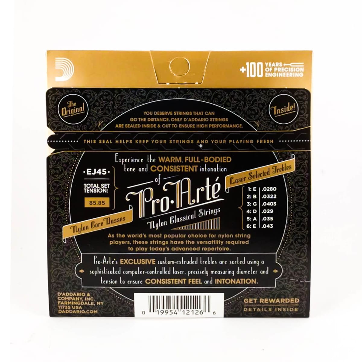 Cuerda guitarra nylon D`Addario Pro Arté EJ451