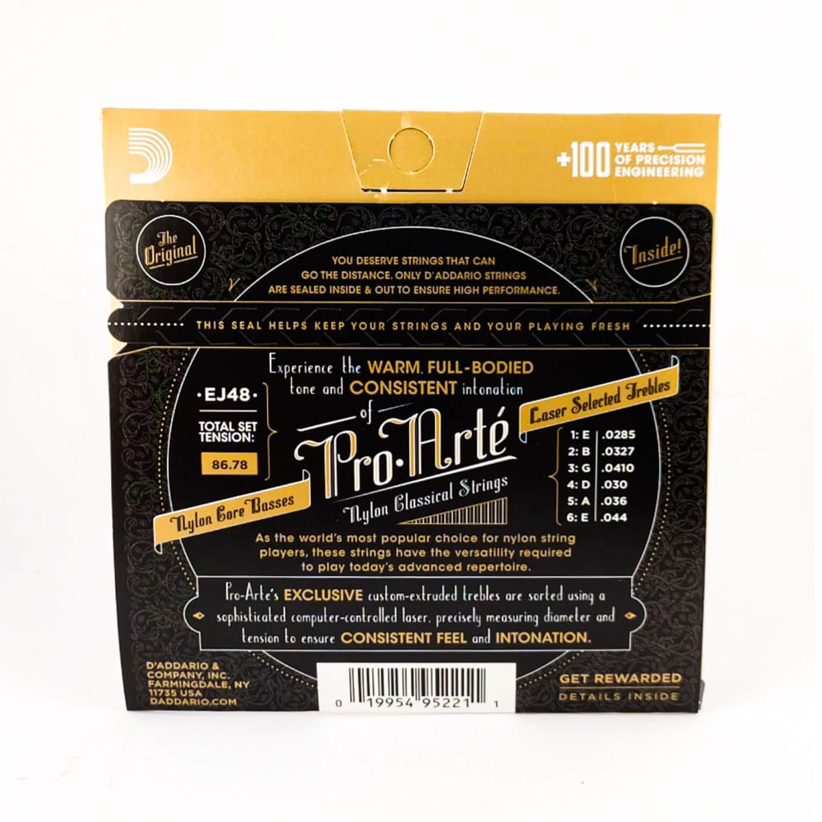 Cuerda guitarra nylon D`Addario Pro Arté EJ481