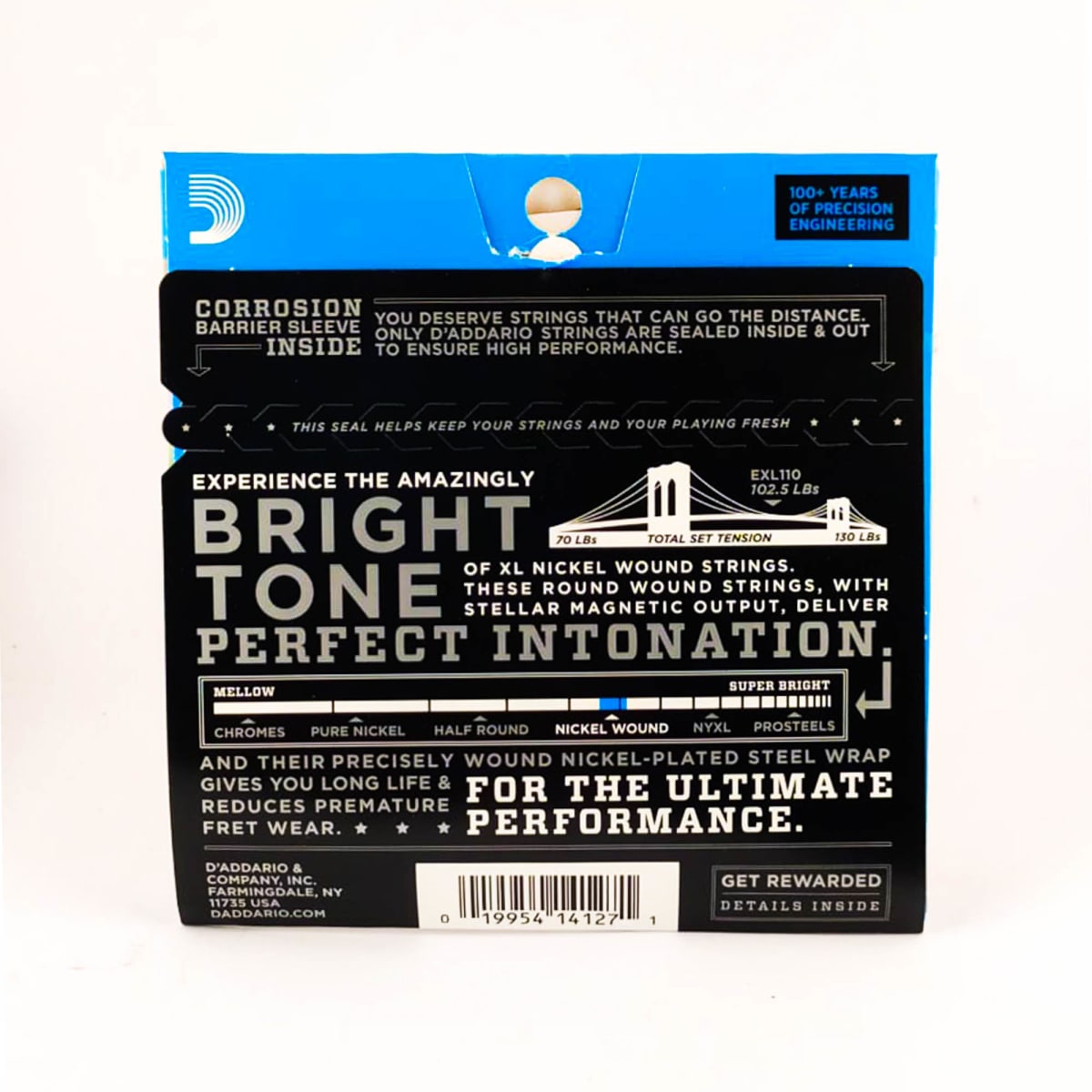 Cuerda guitarra eléctrica D`Addario EXL1101