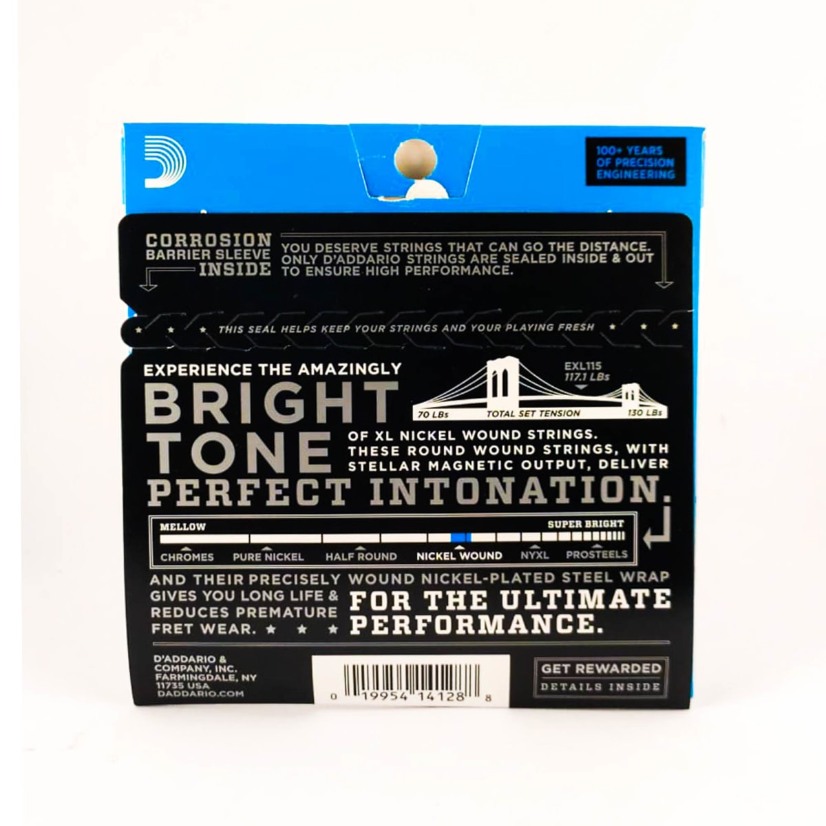 Cuerda guitarra eléctrica D`Addario EXL1151