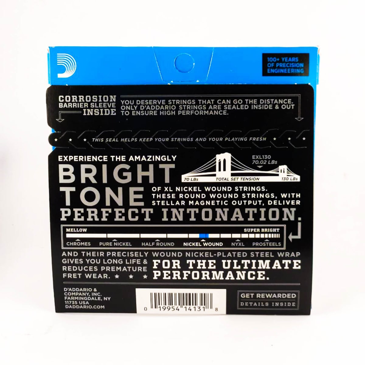 Cuerda guitarra eléctrica D`Addario EXL130 1