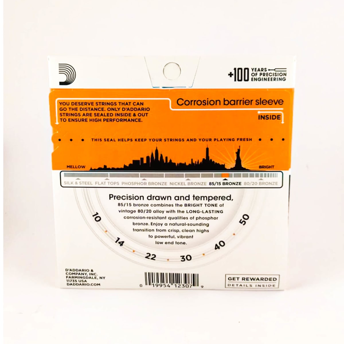 Cuerda guitarra acústica D`Addario EZ9001