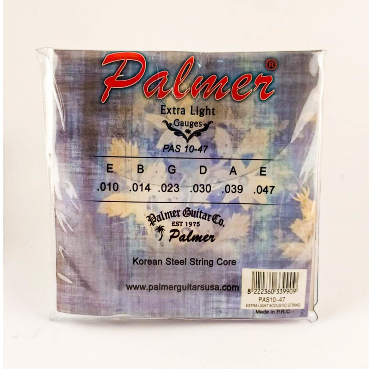 Cuerda guitarra acústica Palmer PAS 10-471