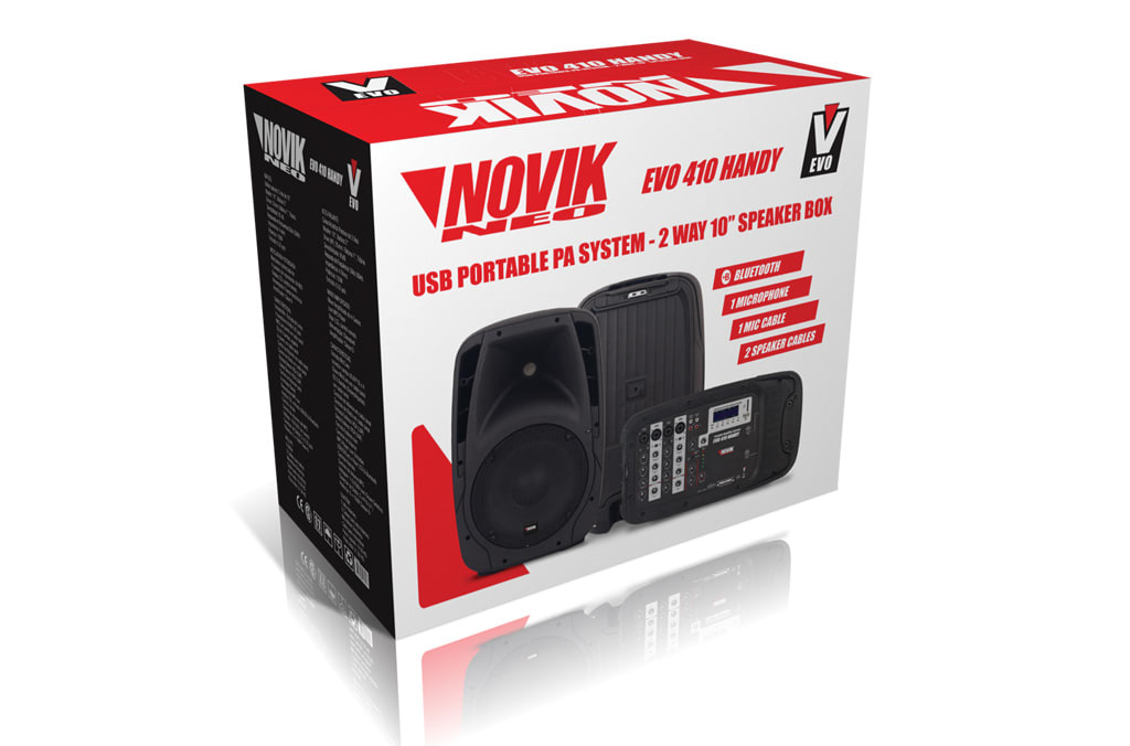 Novik EVO410 Handy – Sistema de amplificación Portable5
