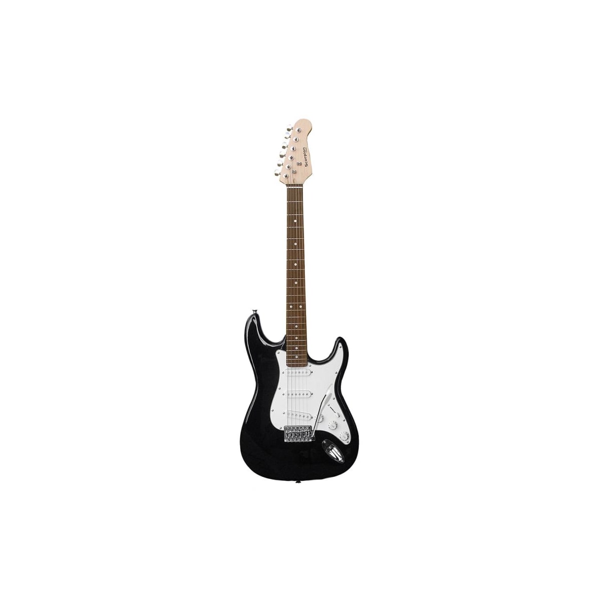 Guitarra eléctrica pack Scorpion negra 0