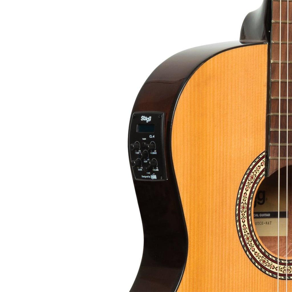 Guitarra electroacústica Stagg SCL60TCE3