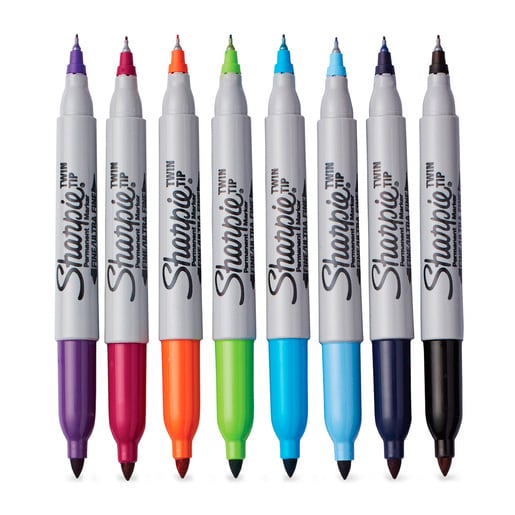 Marcador Sharpie Doble Punta 8 colores2