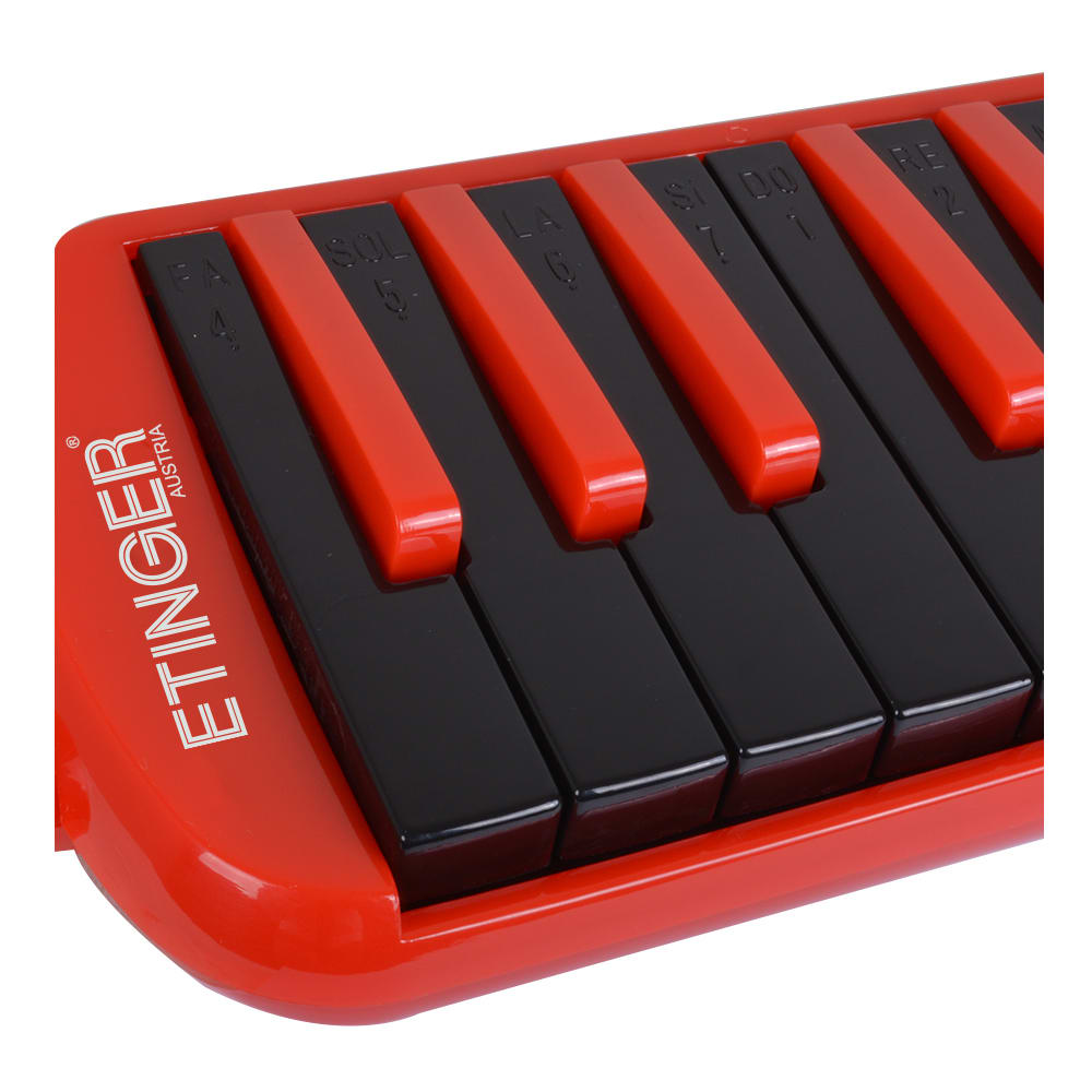 Melódica Etinger 32 Notas Roja - Negra2